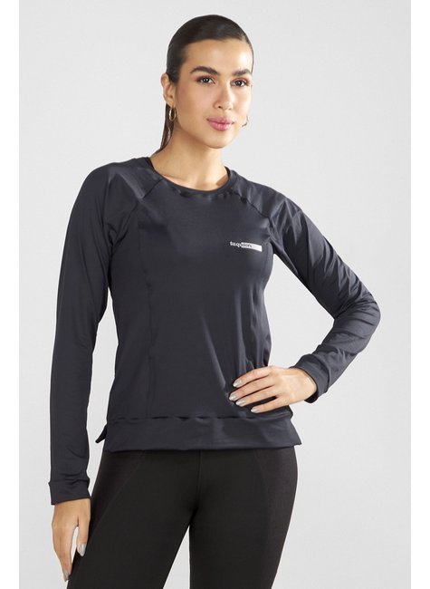 4 102332 blusa manga longa feminina com protecao solar matiz preta taquion