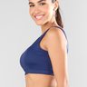 3 102425 top poliamida fitness conforto sports marinho taquion