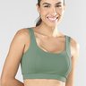 Top Poliamida Fitness Conforto Sports Verde Oliva