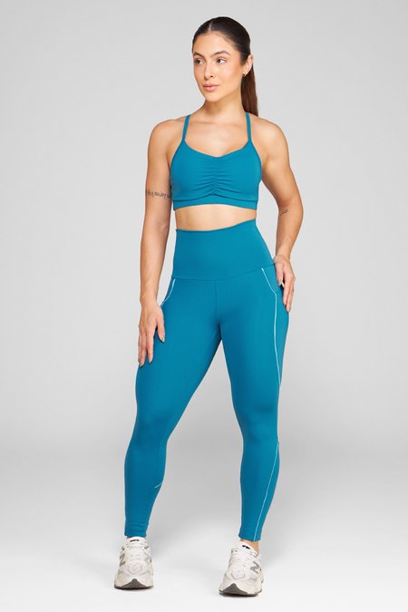 7 102513 calca legging feminina cos alto bolso petroleo taquion