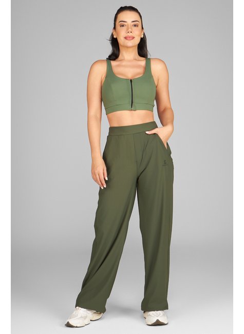 1 102553 calca feminina pantalona hera verde militar taquion